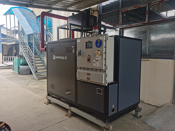 電解液夾套反應(yīng)釜控溫防爆油溫機「歐能機械」